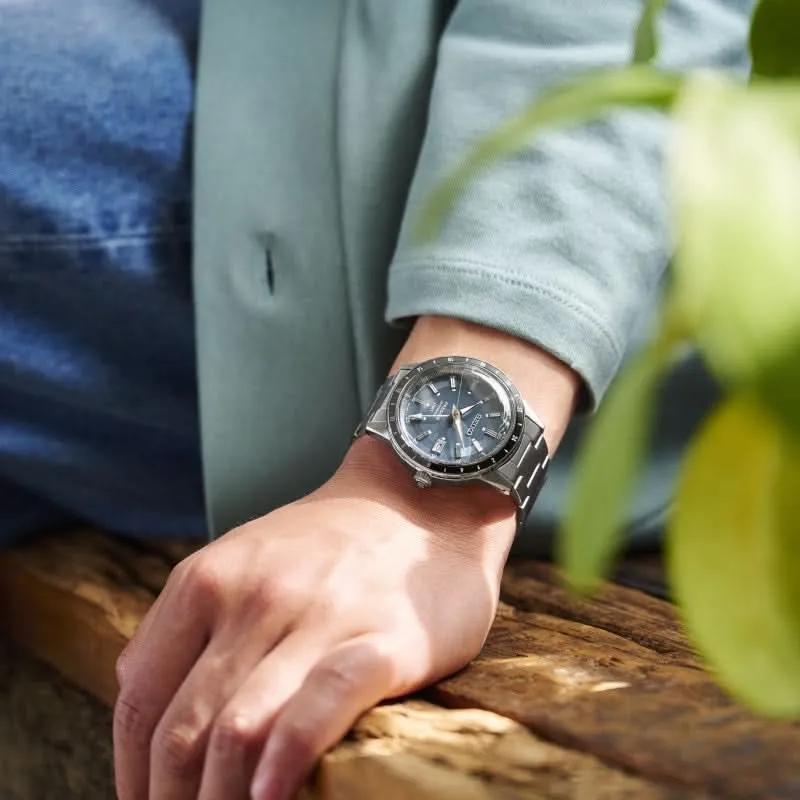 Seiko Presage SSK009J1 Herrenuhr • Automatik GMT • Retro