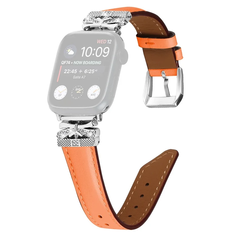 Apple Watch Universal 49mm/45mm/42mm Watchband with Silver Buckle