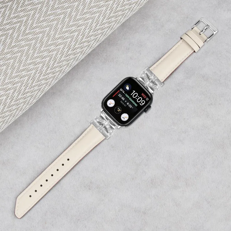 Apple Watch Universal 49mm/45mm/42mm Watchband with Silver Buckle