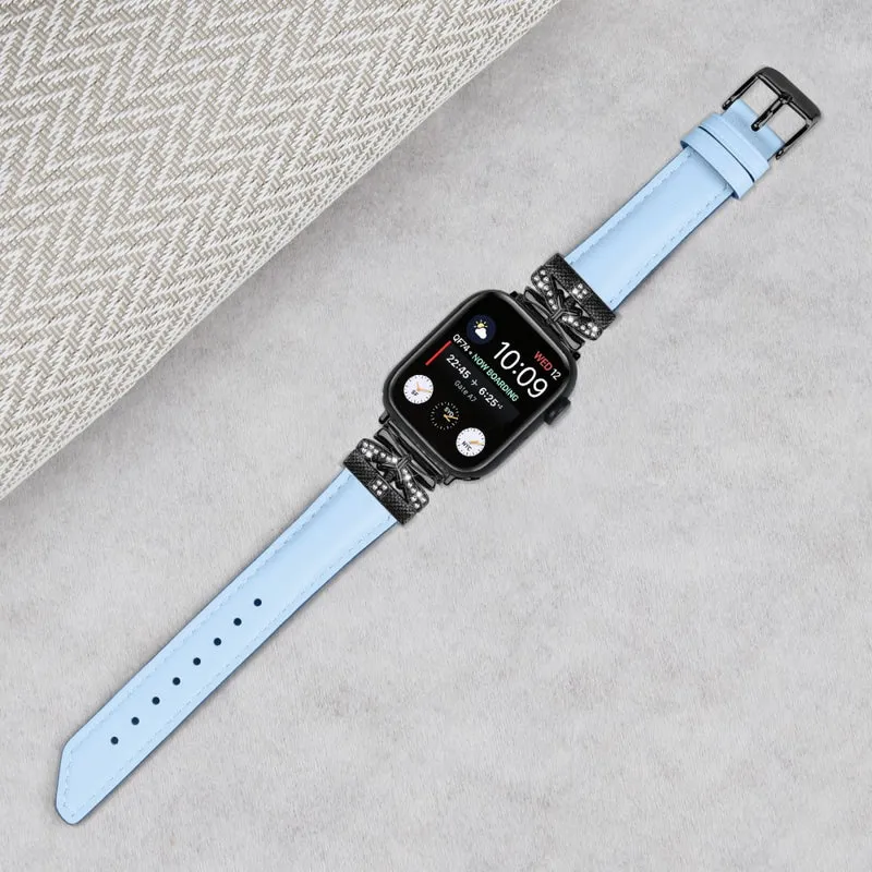 Black Buckle Watch Strap Apple Watch Universal 49mm/45mm/42mm