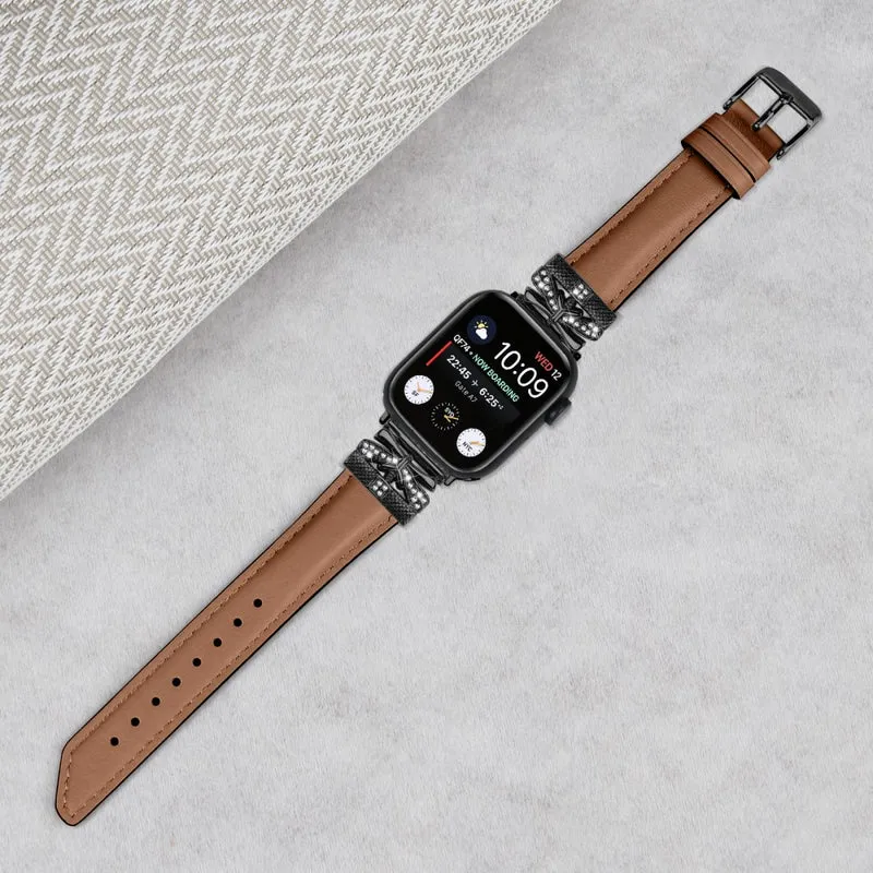 Black Buckle Watch Strap Apple Watch Universal 49mm/45mm/42mm