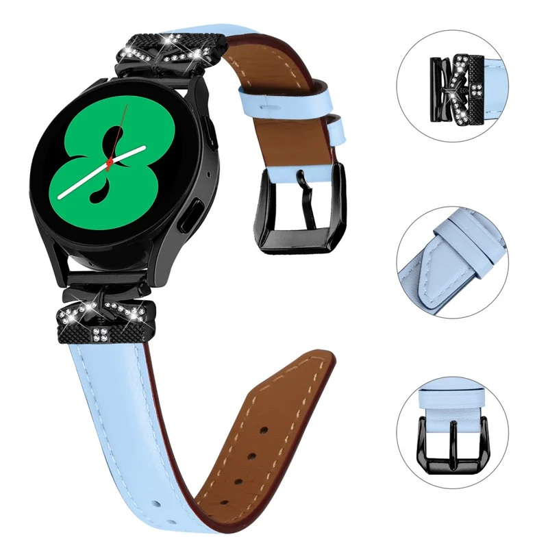 20mm Watch Band Samsung Galaxy Watch Universal Black Buckle