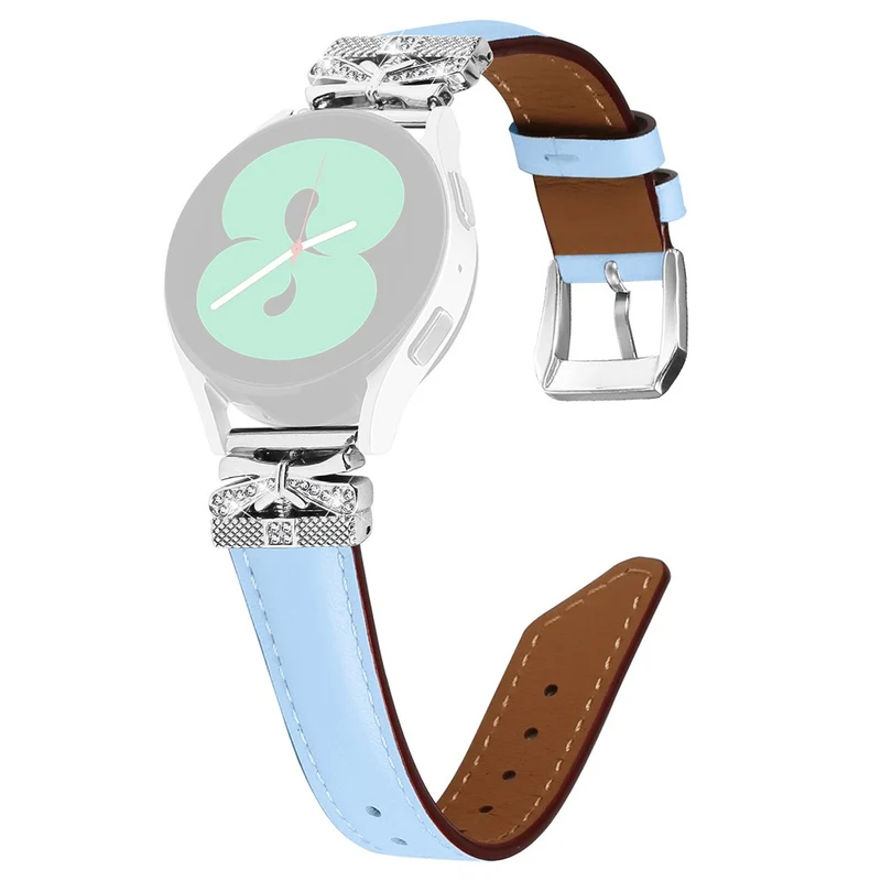 Silver Buckle 20mm Watch Band Samsung Galaxy Watch Universal