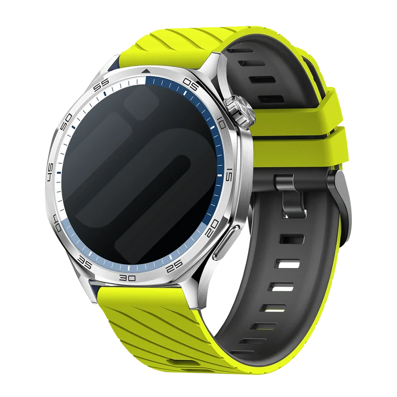 Amazfit Balance Ultra Twill Sportarmband (Luchtend Gelb/Schwarz)