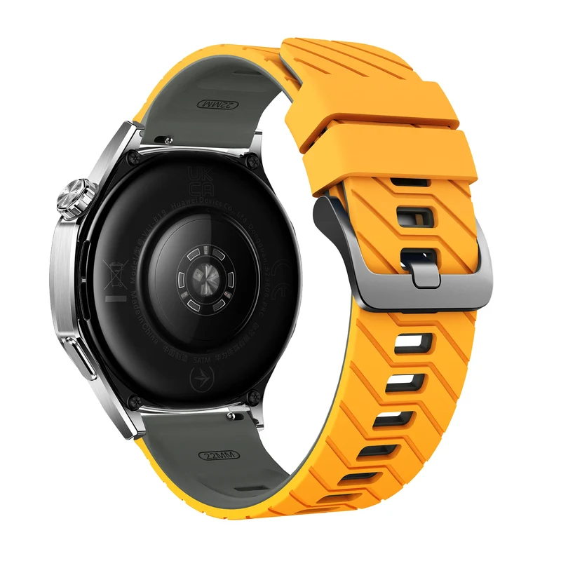 Xiaomi Watch S5 Twill Sportarmband (Dunkelgelb/Grau)
