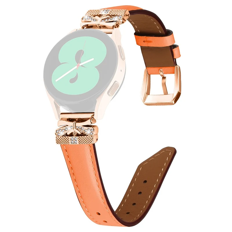 Rose Gold Buckle Strap Samsung Galaxy Watch Universal 20mm Watch Band