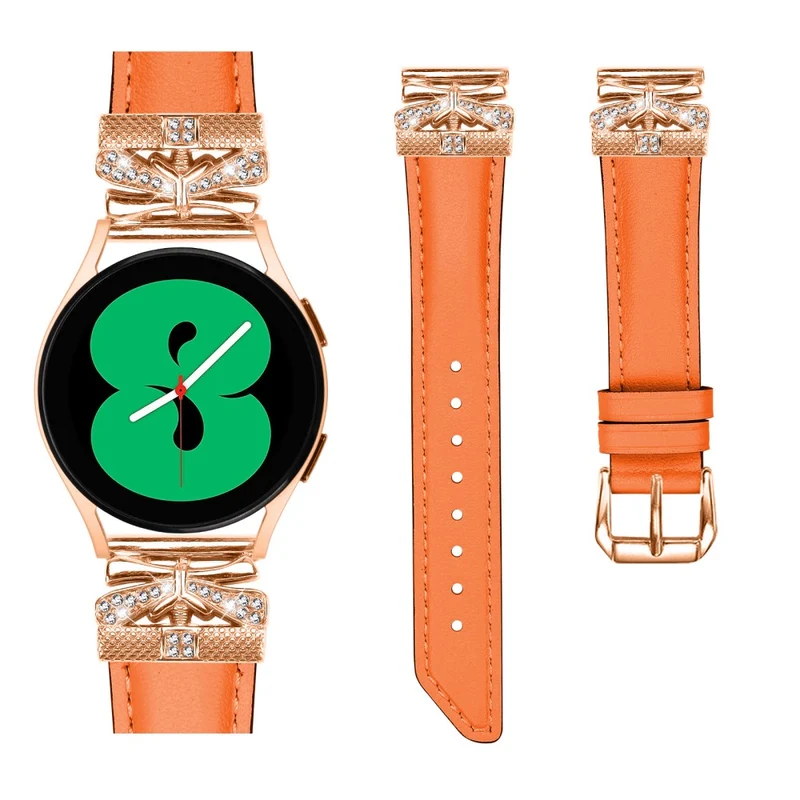 Rose Gold Buckle Strap Samsung Galaxy Watch Universal 20mm Watch Band