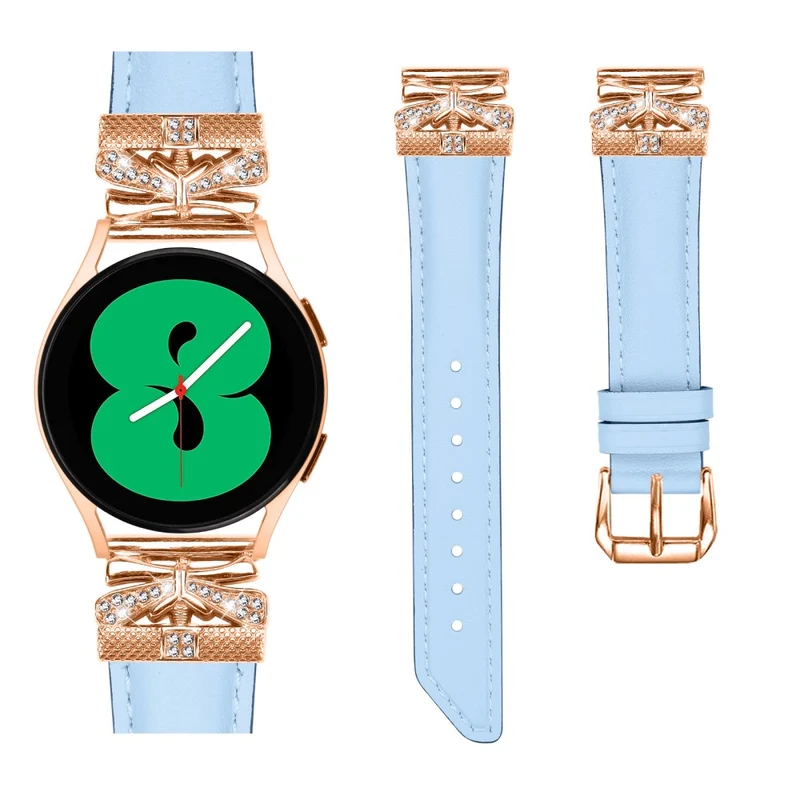 Rose Gold Buckle Strap Samsung Galaxy Watch Universal 20mm Watch Band