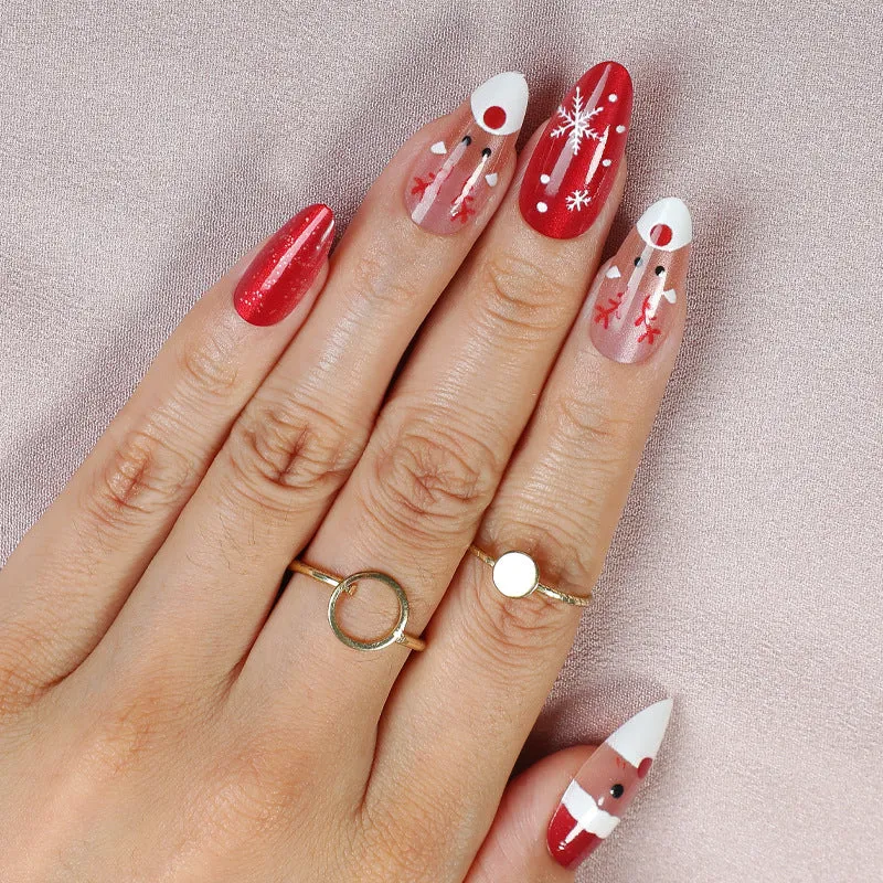 Urlaubsthema Press-On Nagelkunst Set