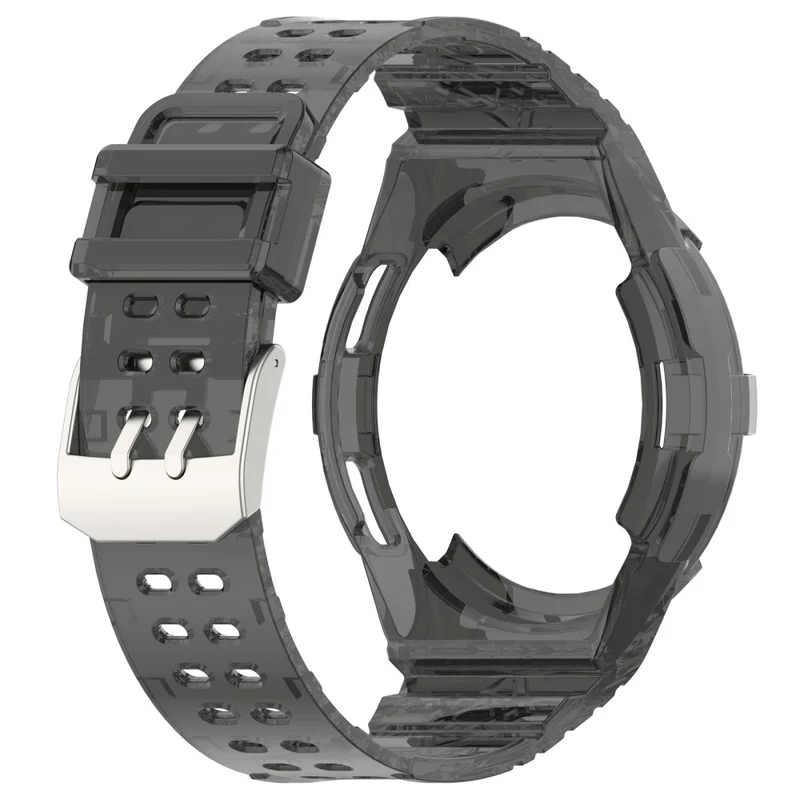 Samsung Galaxy Watch6 Classic 47mm (R960) Integrated Clear Wristband Strap with Case - Transparent Green