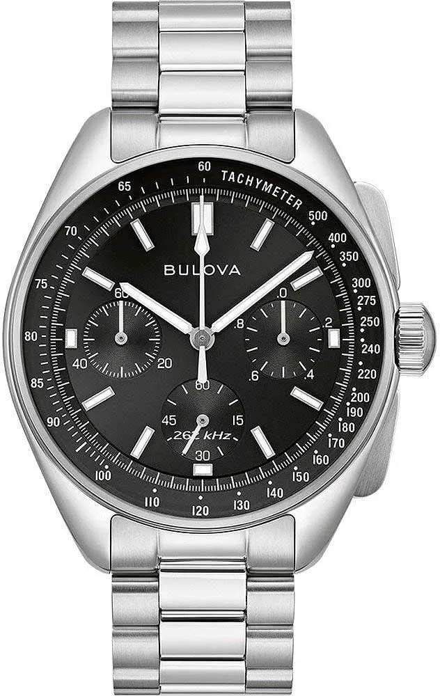 Bulova Lunar Pilot 96K111 Herrenuhr • 262 kHz Quarzwerk • Apollo 15 Heritage