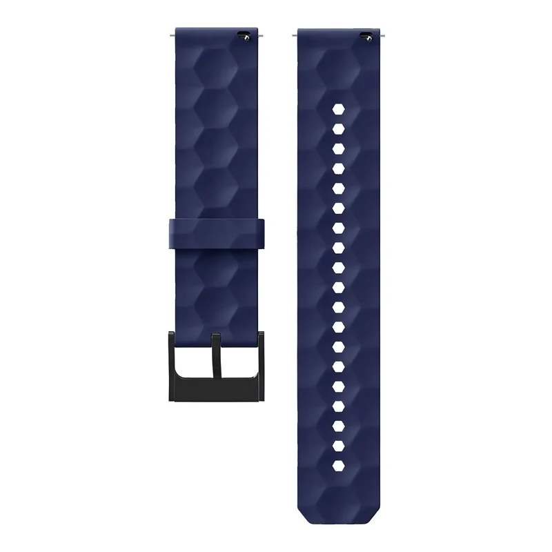 Amazfit Cheetah 2 Ultra 'Hexagon' Silikonarmband (Dunkelblau)