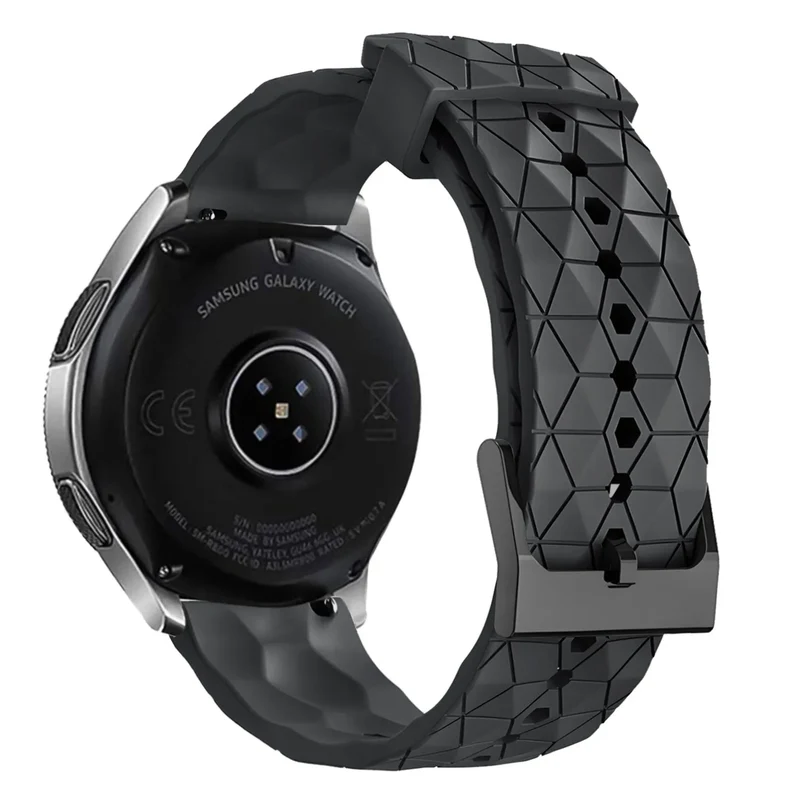 Amazfit Cheetah 2 Ultra 'Hexagon' Silikonarmband (Schwarz)