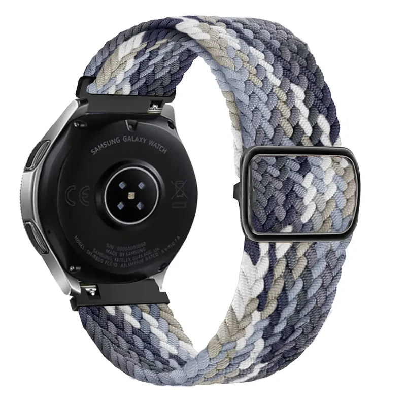 Amazfit Bip Max Verstellbar-Geflochtenes Armband (Mandala Schwarz)