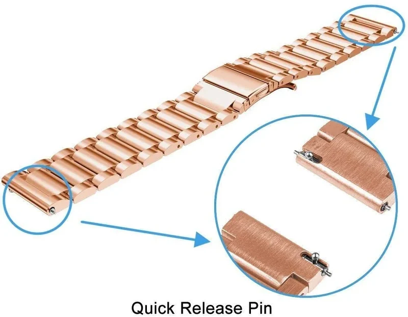 Amazfit Balance Ultra Stahlarmband (Roségold)