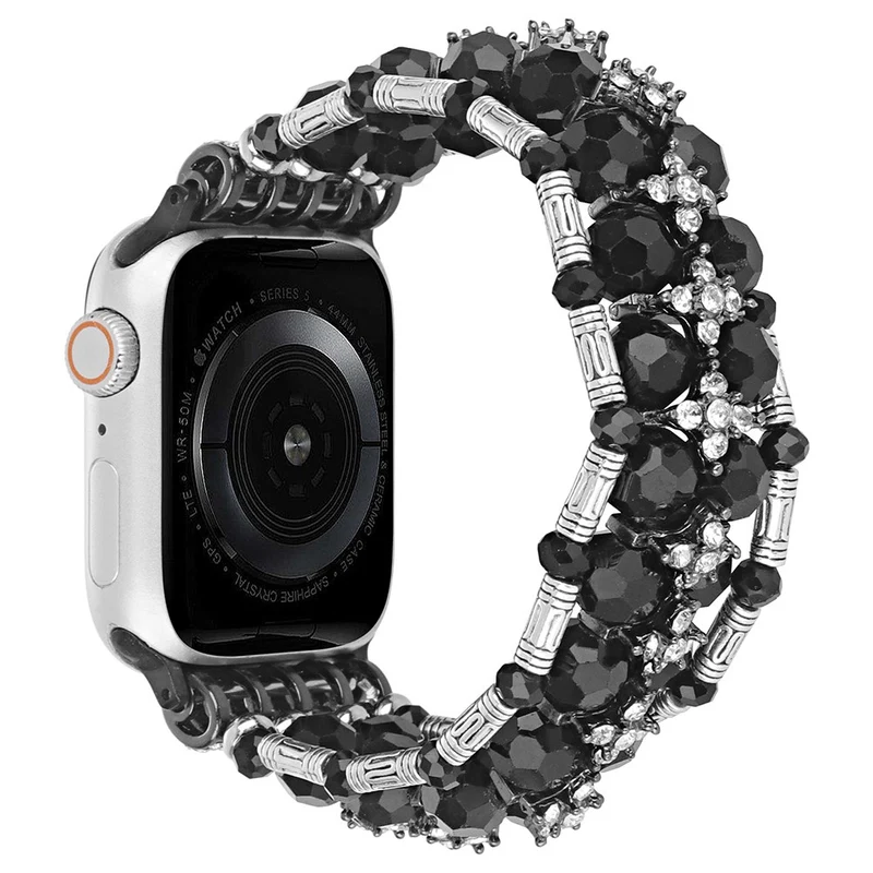Apple Watch 49mm / 45mm / 44mm / 42mm Watch Band Beads Bracelet