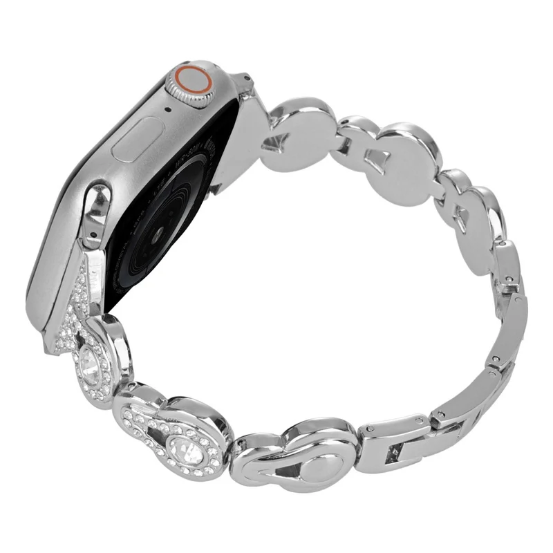 Apple Watch 49mm / 45mm / 44mm / 42mm Watch Band Rhinestone Decor Bracelet