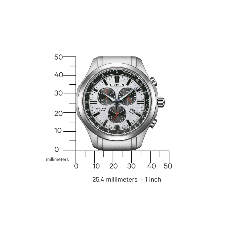 Citizen Super Titanium AT2530-85A Herrenuhr • Eco-Drive • Saphirglas