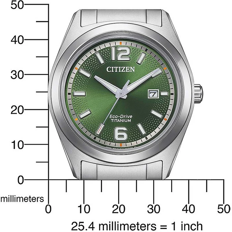 Citizen Super Titanium AW1641-81X Herrenuhr • Eco-Drive Lichtantrieb • Leichtes Super Titanium