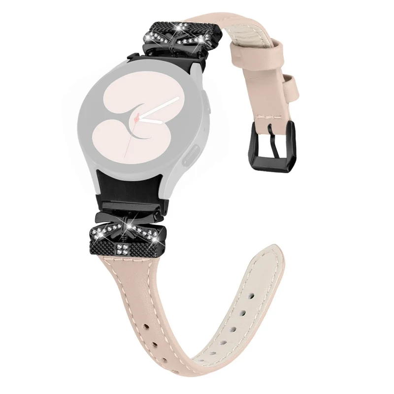 Black Buckle Band Samsung Galaxy Watch6 44mm / Watch6 Classic 43mm / 47mm Adjustable Watch Strap