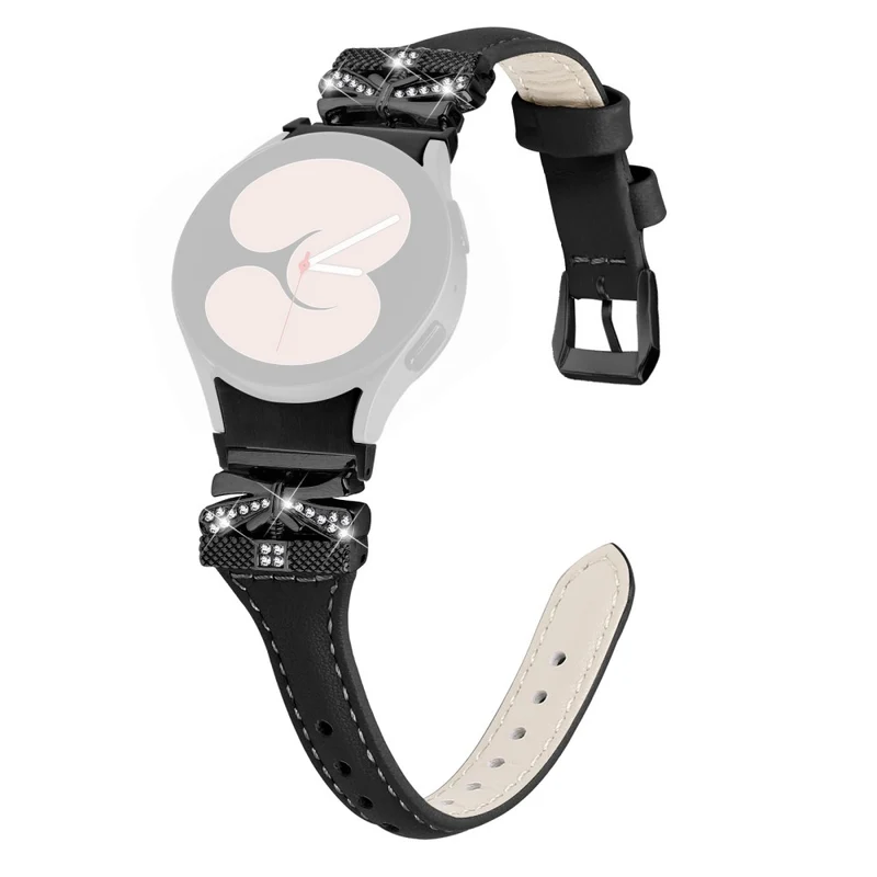 Black Buckle Band Samsung Galaxy Watch6 44mm / Watch6 Classic 43mm / 47mm Adjustable Watch Strap