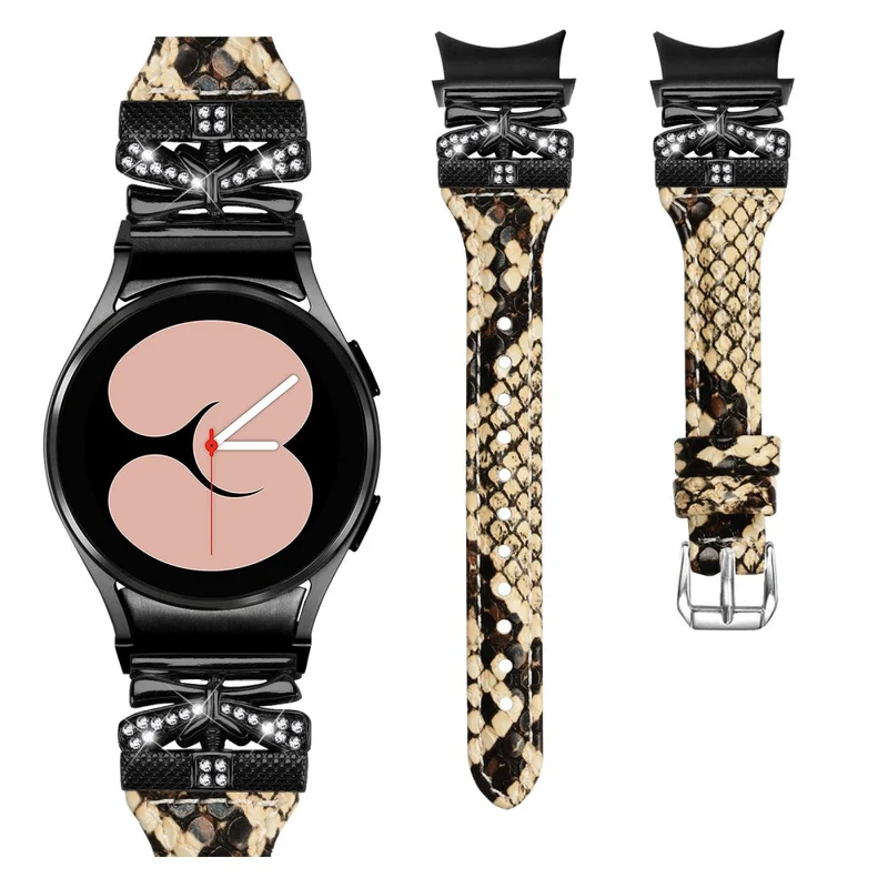 Black Buckle Band Samsung Galaxy Watch6 44mm / Watch6 Classic 43mm / 47mm Adjustable Watch Strap