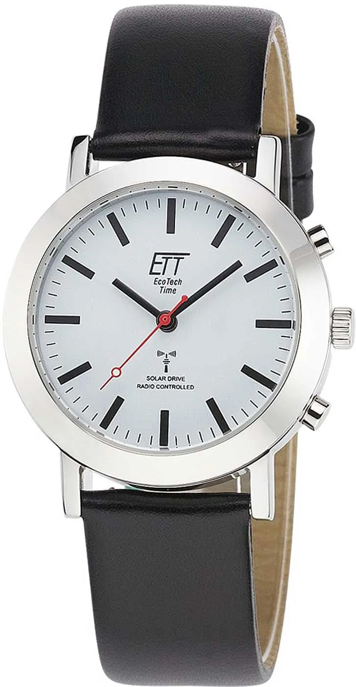 Eco Tech Time Solar Drive Funk ELS-11581-11L Damenuhr • Solar-Antrieb • Funk-Technologie