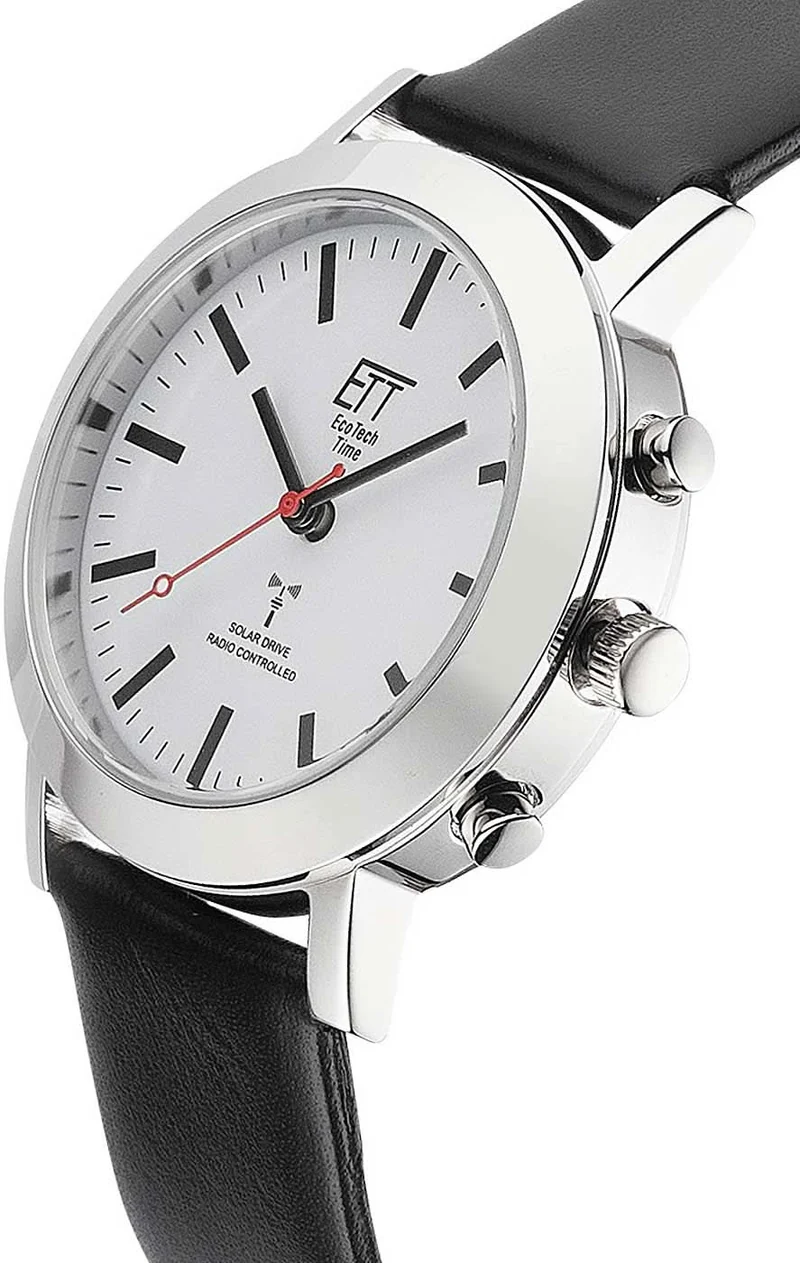 Eco Tech Time Solar Drive Funk ELS-11581-11L Damenuhr • Solar-Antrieb • Funk-Technologie
