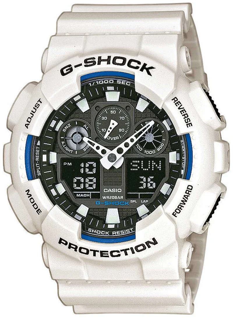 Casio G-Shock GA-100B-7AER Herrenuhr • Extreme Stoßfestigkeit • Weltzeitfunktion