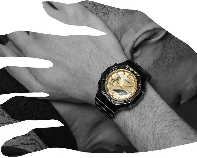 Casio G-Shock GA-2100GB-1AER Herrenuhr • Extreme Stoßfestigkeit • Schlankes Design