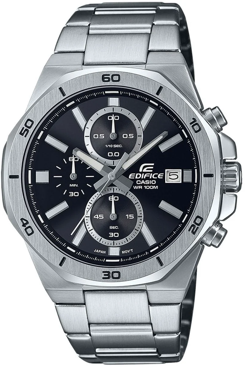 Casio Edifice EFV-640D-1AVUEF Herrenuhr • Sportlicher Chronograph • Datumsanzeige