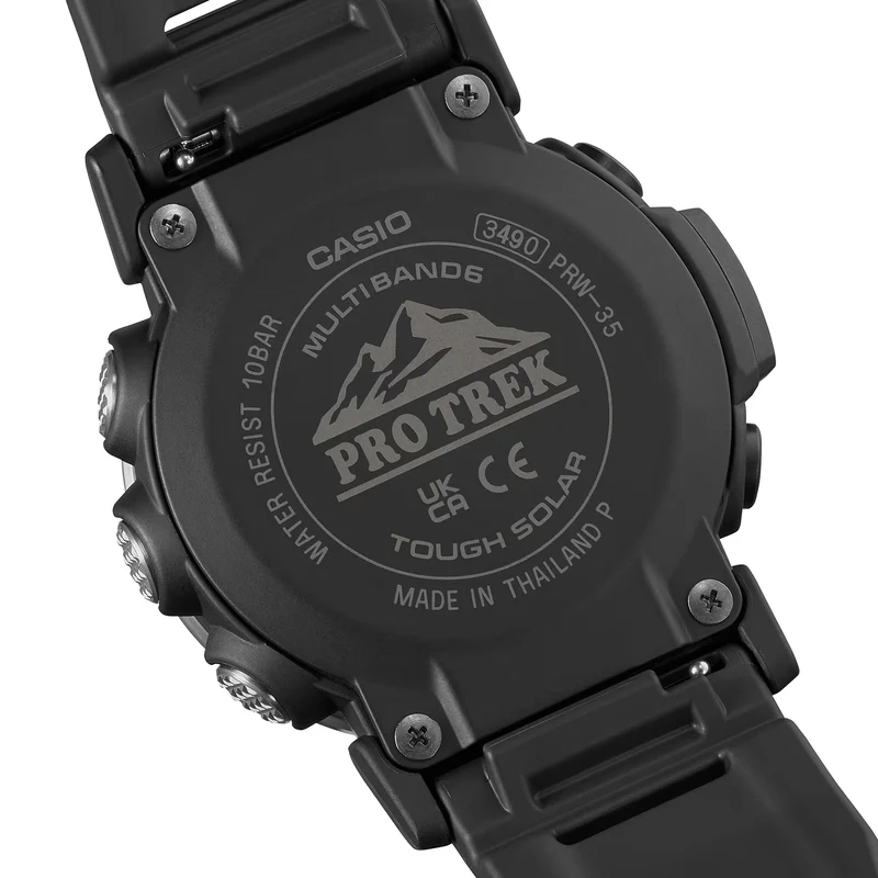 Casio Pro Trek PRW-35-1AER Herrenuhr • Tough Solar • Smarte Funktionen