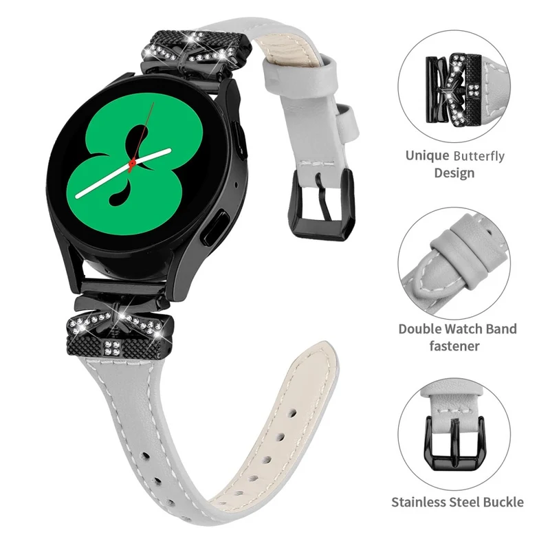 Black Buckle Watch Band Huami Amazfit Cheetah Pro Butterfly Connector 20mm Wrist Strap - Dark Blue