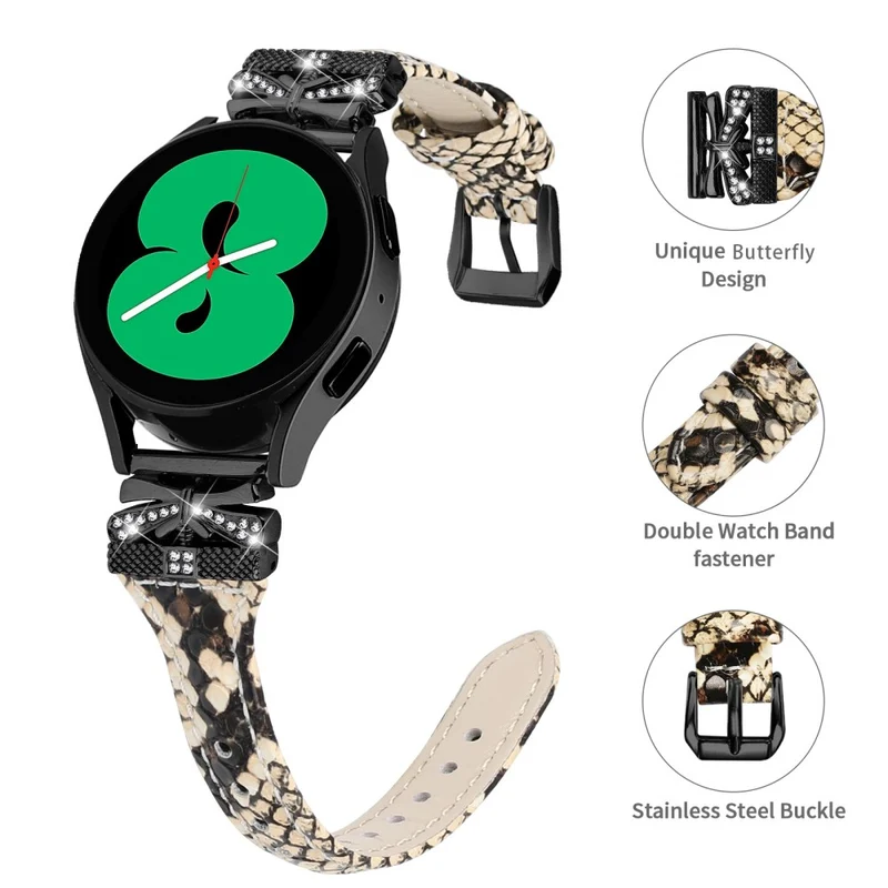 Black Buckle Watch Band Huami Amazfit Cheetah Pro Butterfly Connector 20mm Wrist Strap - Dark Blue