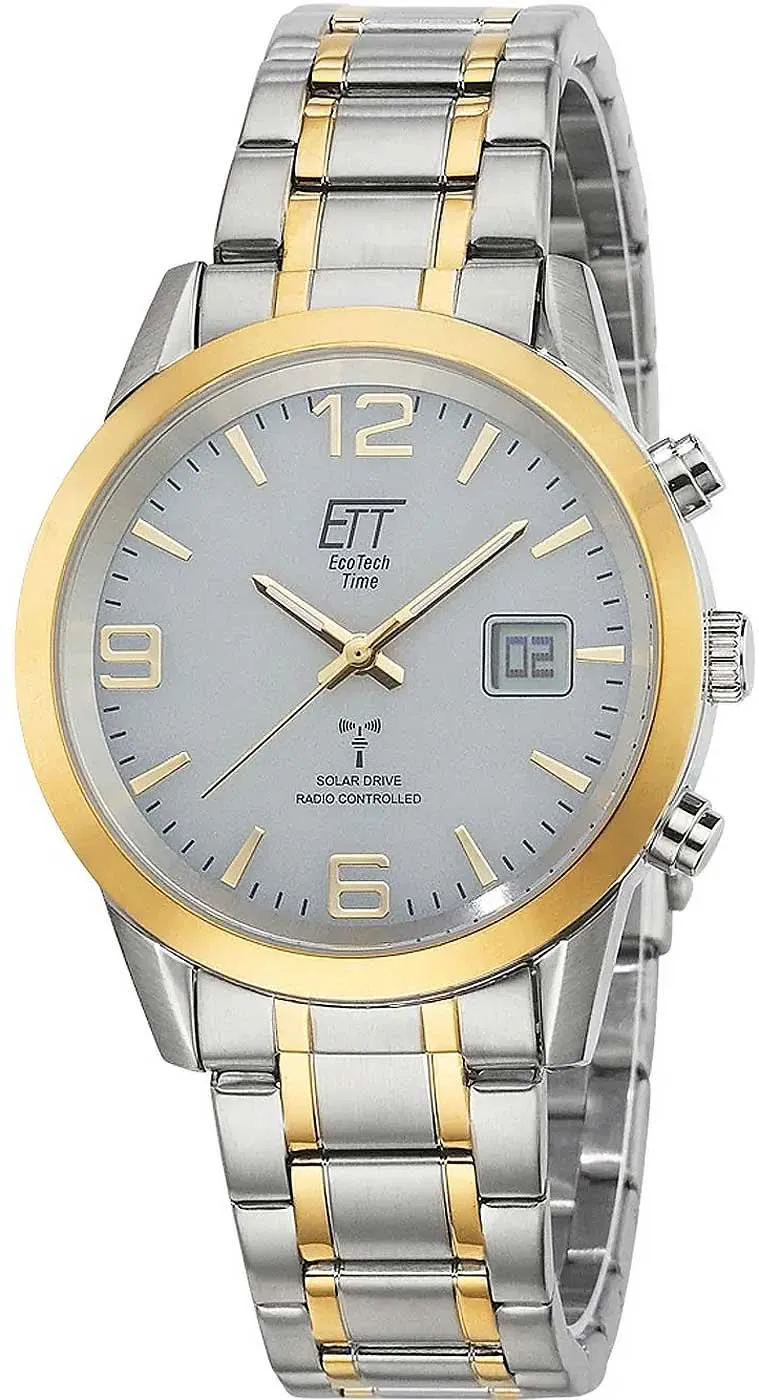 Eco Tech Time Hunter II EGS-11302-22M Herrenuhr • Solar • Funk