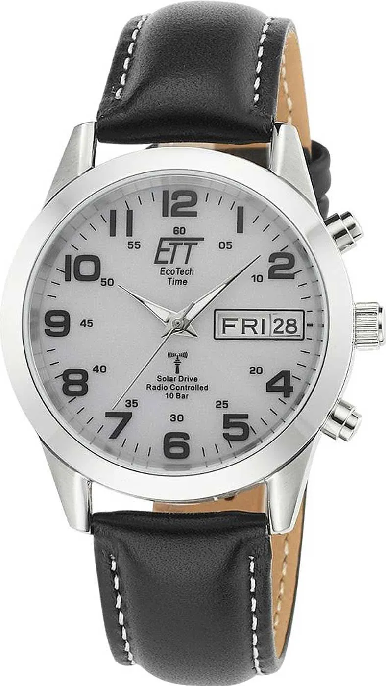 Eco Tech Time Gobi EGS-11436-12L Herrenuhr • Solar • Funk