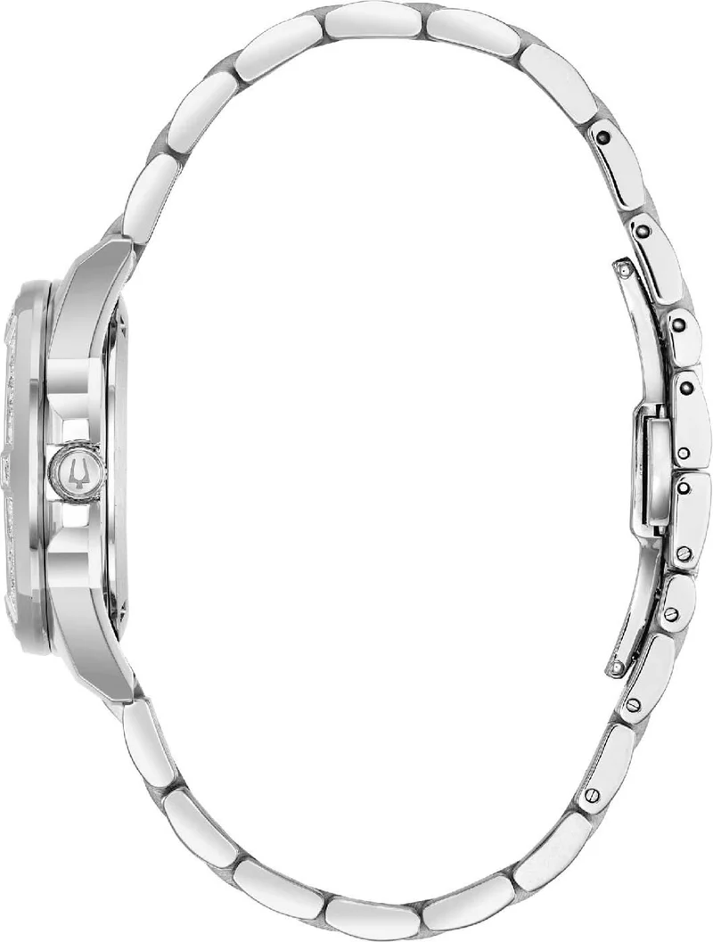 Bulova Marine Star 96R215 Damenuhr • 29 Diamanten • Saphirglas