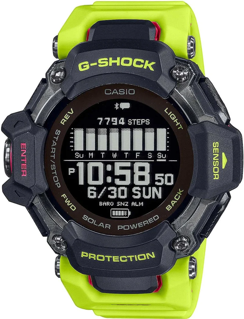 Casio G-Shock GBD-H2000-1A9ER Herrenuhr • Smarte Funktionen • Tough Solar