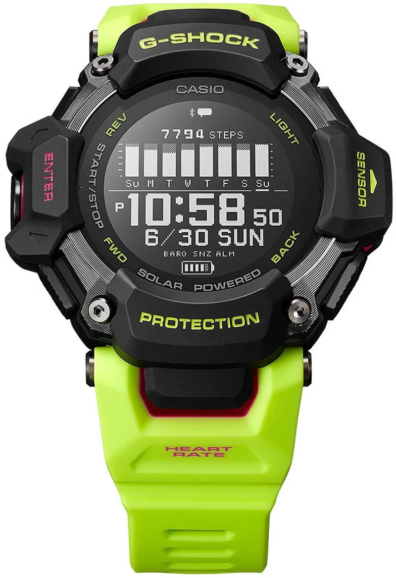 Casio G-Shock GBD-H2000-1A9ER Herrenuhr • Smarte Funktionen • Tough Solar