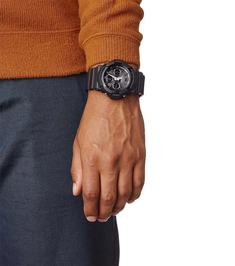 Casio G-Shock GAW-100B-1AER Herrenuhr • Smarte Funksteuerung • Tough Solar