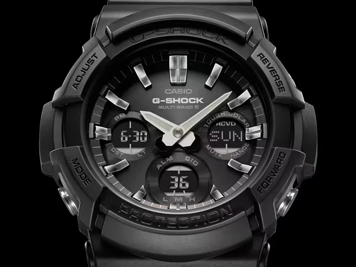 Casio G-Shock GAW-100B-1AER Herrenuhr • Smarte Funksteuerung • Tough Solar