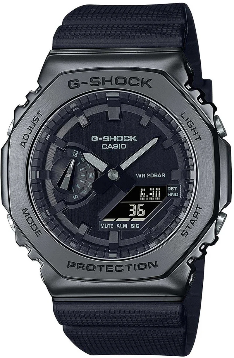 Casio G-Shock GM-2100BB-1AER Herrenuhr • Extreme Stoßfestigkeit • 20 Bar Wasserdichtigkeit