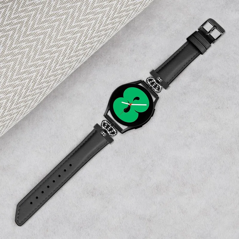 Huami Amazfit Cheetah Pro Replacement Watch Strap 20mm Crown Connector Black Buckle Watch Band