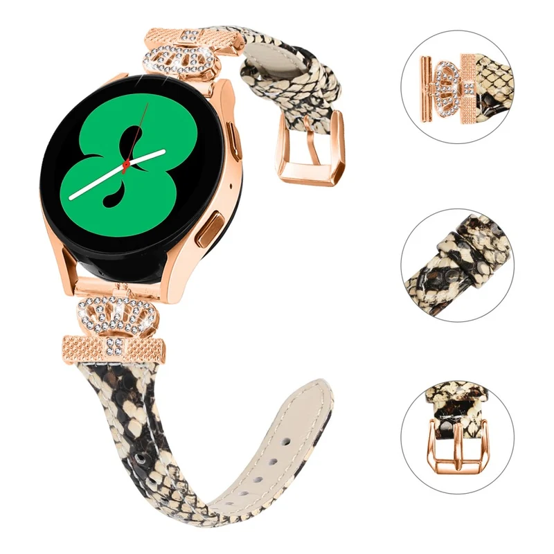 Huami Amazfit Cheetah Pro Rose Gold Buckle 20mm Watch Band Crown-shape Connector Strap