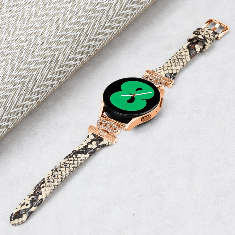 Huami Amazfit Cheetah Pro Rose Gold Buckle 20mm Watch Band Crown-shape Connector Strap