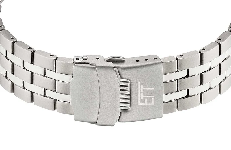 Eco Tech Time Professional EGT-11575-31M Herrenuhr • Solar-Funk • Titan