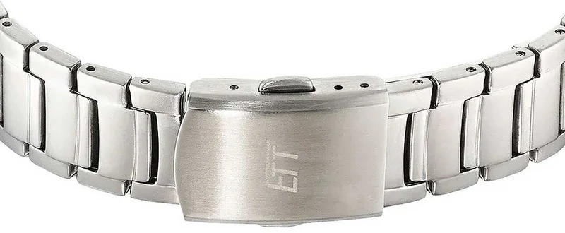 Eco Tech Time Altai ELS-11442-21M Damenuhr • Funk-Solar • Edelstahl