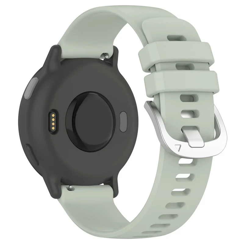 Garmin vivoactive 5 / GarminActive 5 Watch Band 20mm Silicone Strap with Steel Buckle