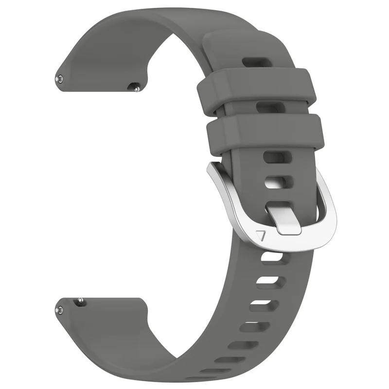 Garmin vivoactive 5 / GarminActive 5 Watch Band 20mm Silicone Strap with Steel Buckle