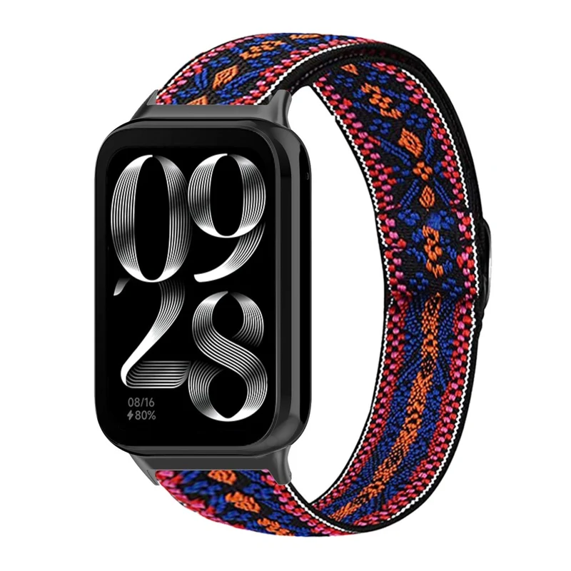 Xiaomi Smart Band 8 Pro Nylon Braided Watch Strap Quick Release Elastic Watch Band